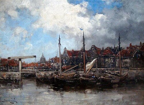 Havenzicht, , Hermanus the Younger Koekkoek