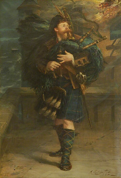 The Gordons Warning, 1899, George Ogilvy Reid