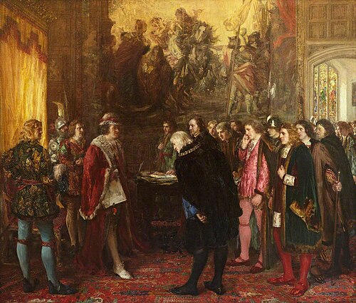 The Granting of a Royal Charter by King James III to the Provost, Bailies and Councillors of the Bur, , George Ogilvy Reid