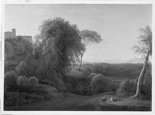 Der Nemisee, 1808, Simon Warnberger