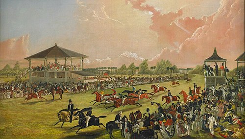 A Race Meeting at Jacksonville, Alabama, 1841, W.S. Hedges