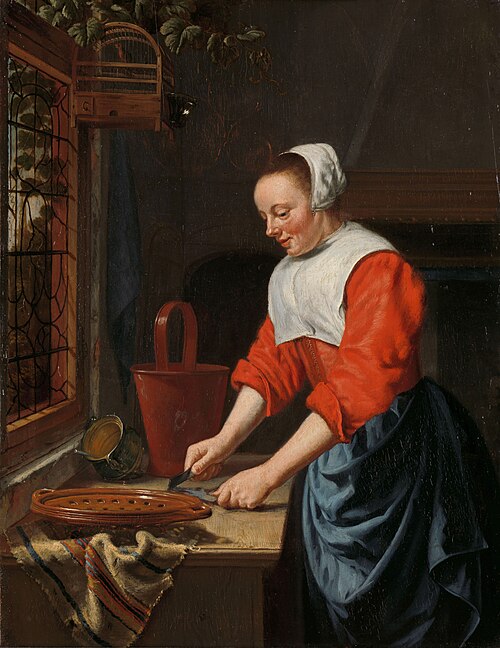 The servant girl, 1650, Willem van Odekercken