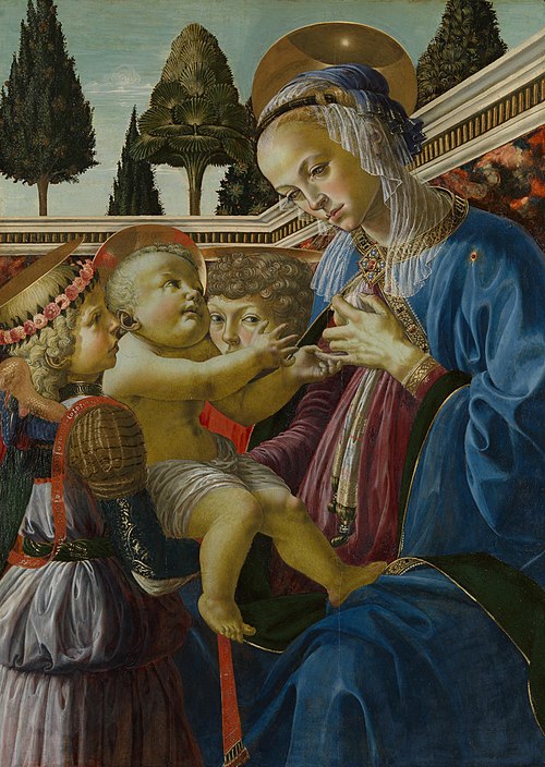 Vierge allaitant, 1467, Andrea Verrocchio