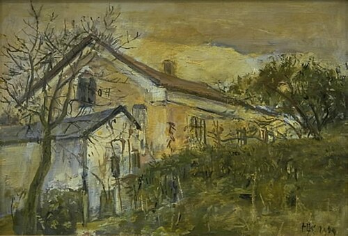 Forsamlingshuset i Slagslunde, 1922, Hans Knudsen