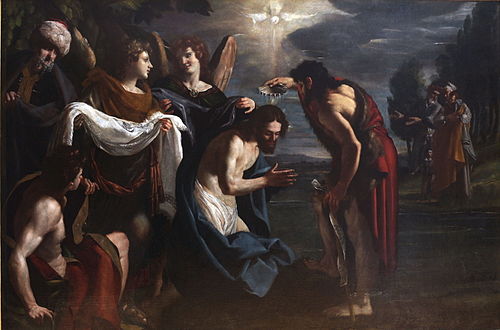 Le Baptême du Christ, 1650, Emilio Savonanzi