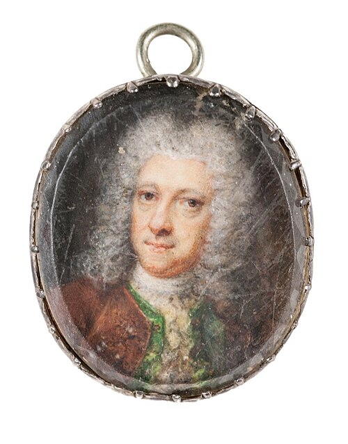 Portrait of Lucas von Breda, , Johan Henrik Scheffel