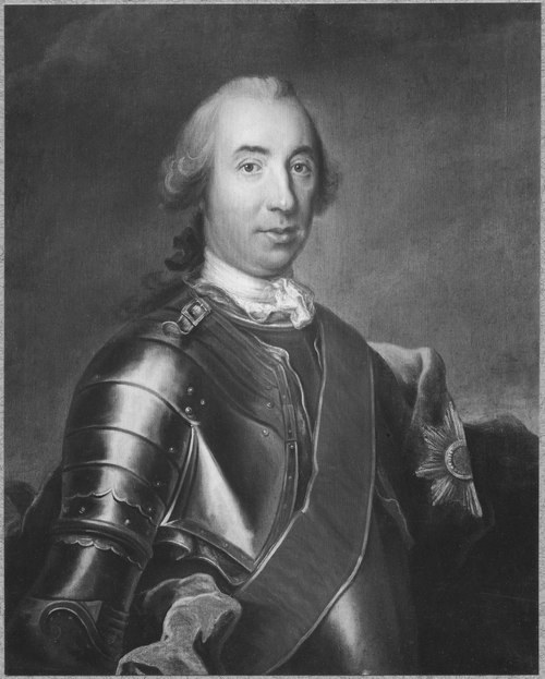 Portrait of Carl Otto Hamilton, , Johan Henrik Scheffel