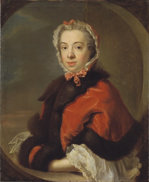 Maria Juliana Jennings, 1731-1793 eller Elisabet Jennings, 1734-1801, , Johan Henrik Scheffel