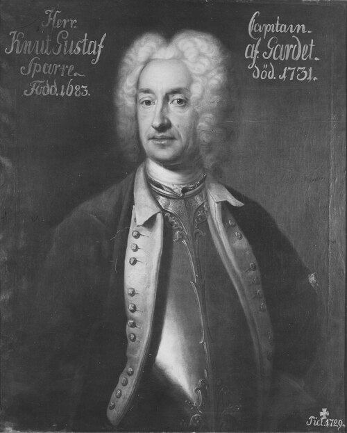 Knut Gustaf Sparre, 1684-1733, 1729, Johan Henrik Scheffel