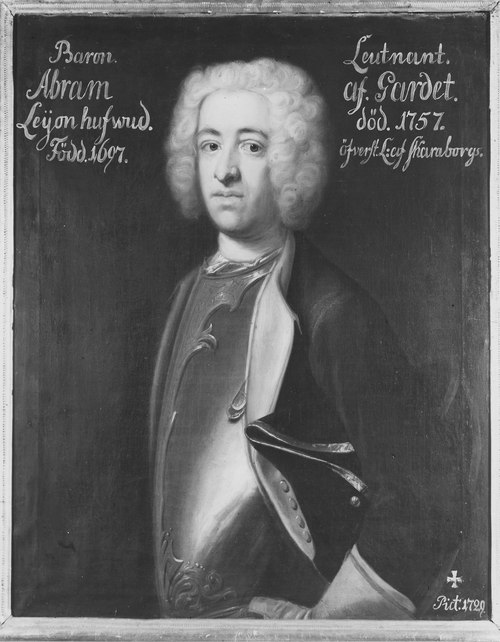 Abraham Leijonhufvud, 1698-1756, 1729, Johan Henrik Scheffel