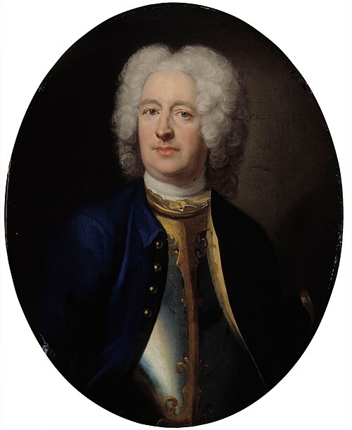 Major-general Simon Jacob Wennerstedt, 1731, Johan Henrik Scheffel