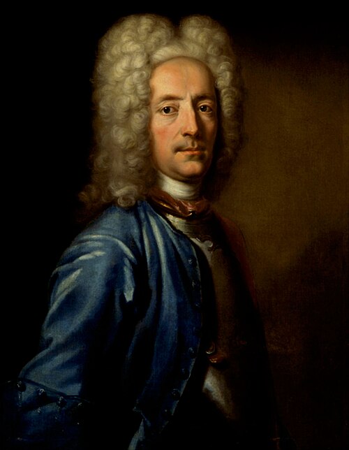 Colonel Henrik Falkenberg af Bålby, 1725, Johan Henrik Scheffel