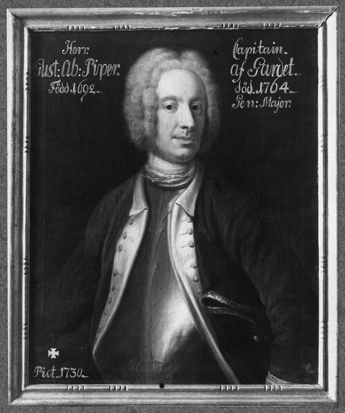 Gustaf Abraham Piper, 1692-1761, 1730, Johan Henrik Scheffel