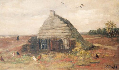 Plaggenhut in Drente, , Sina Mesdag-van Houten