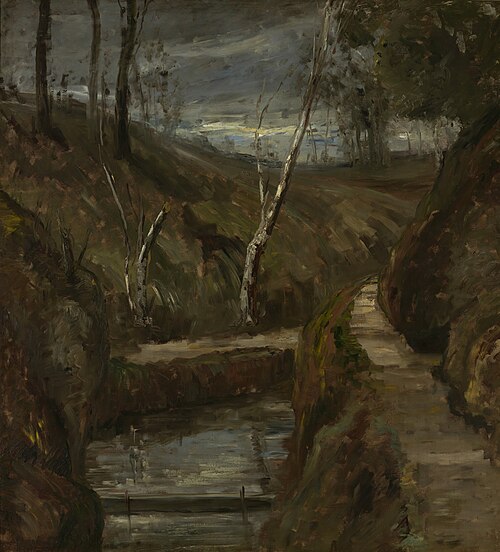 Beekhuizen near Arnhem, 1880, Sina Mesdag-van Houten