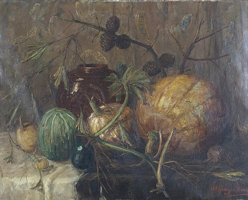 Kalebassen, 1881, Sina Mesdag-van Houten