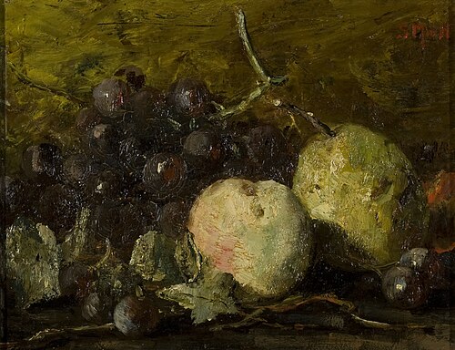 Still life with fruit, 1878, Sina Mesdag-van Houten