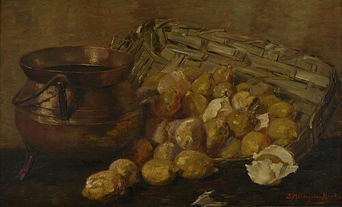 Vruchtstilleven, , Sina Mesdag-van Houten
