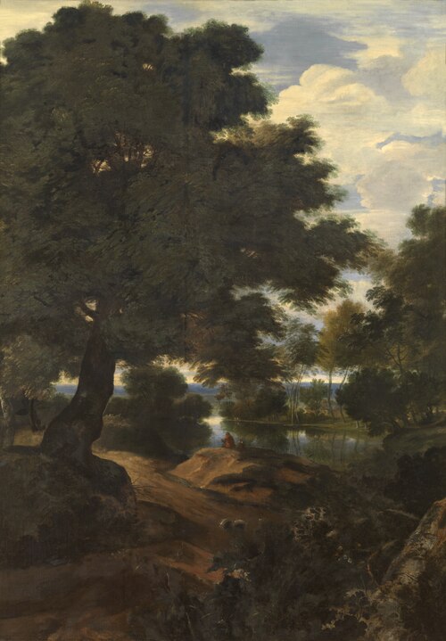 Landscape, , Jan Baptist Martin Wans