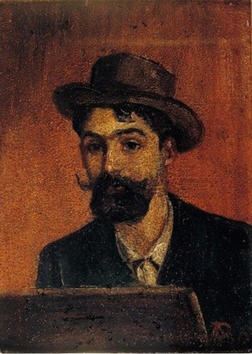Self-portrait, 1880, Darío de Regoyos