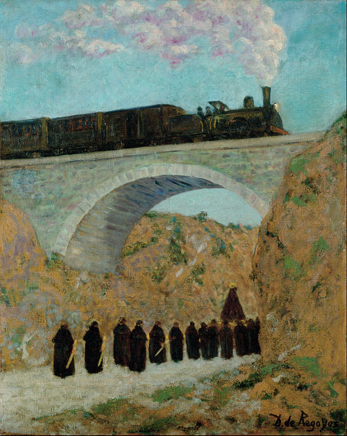 Vendredi Saint en Castille, 1904, Darío de Regoyos