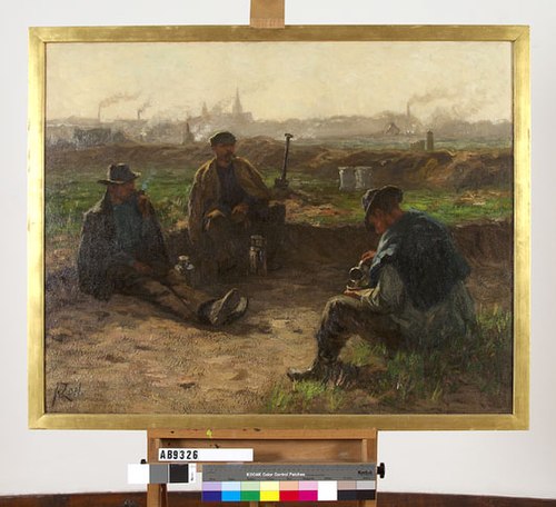 Schaftuur (Schafttijd), 1909, Jacques Zon