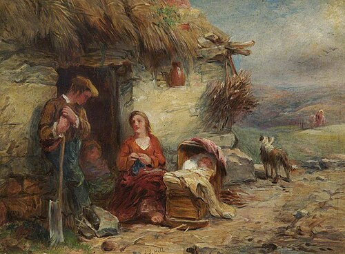 The Crofter's Family, , James John Hill