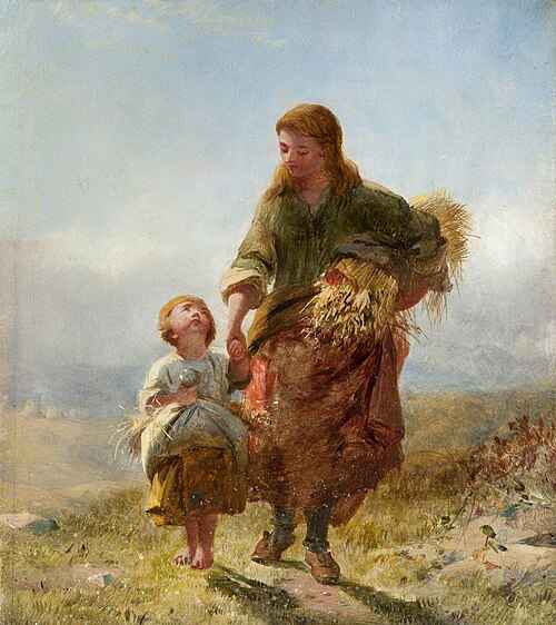 The Gleaners, , James John Hill