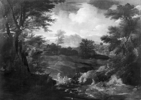 Berglandschap, 1730, Dirck Dalens