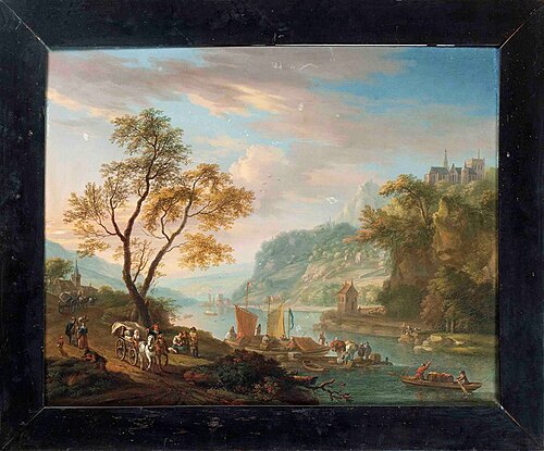 Berglandschap, 1699, Dirck Dalens