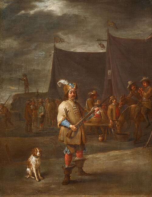 Military Camp, 1650, Lambert de Hondt (I)