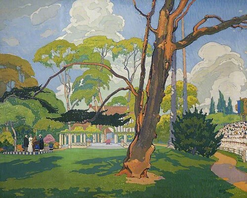Visit Of King And Queen To Bournville, 16th May 1919, 1919, F Gregory Brown