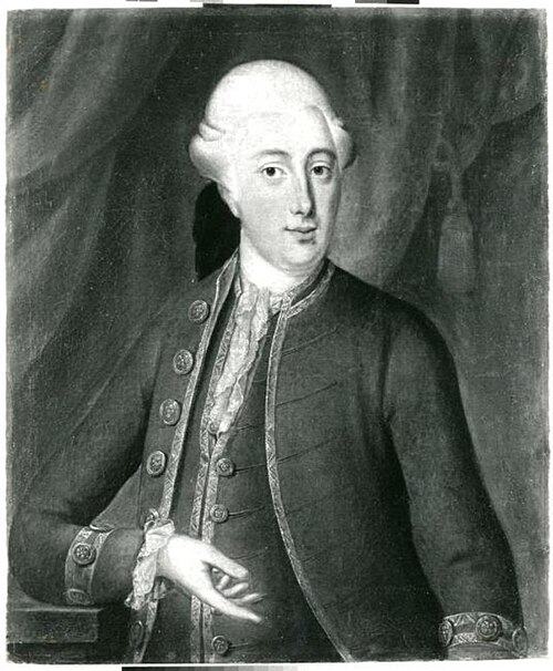 Portrait of T. van Heloma, 1776, F. C. Hosson
