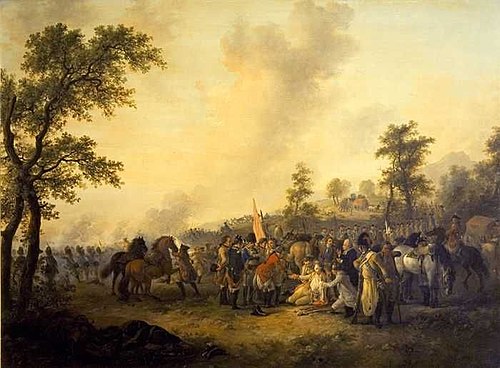Ruitergevecht, 1779, Dirk Langendijk