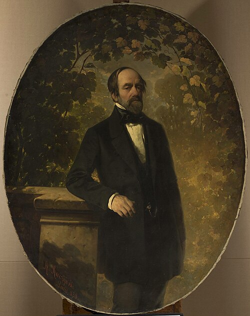 Portrait of Bohdan Zaleski, 1858, Aleksander Raczyński