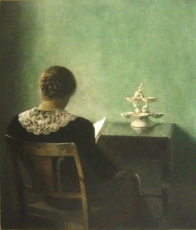 Woman reading, 1905, Peter Ilsted