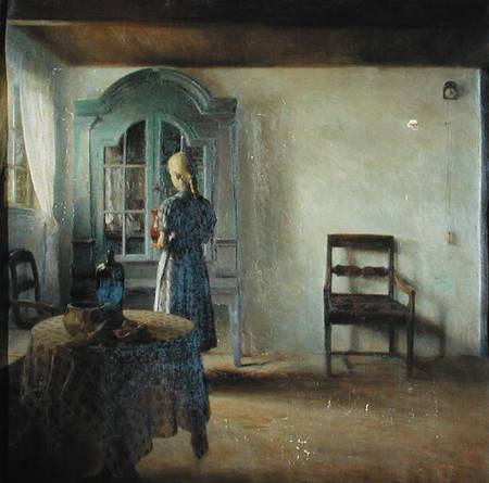 Intérieur, 1896, Peter Ilsted