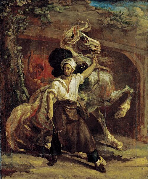L'enseigne d'un maréchal-ferrant, 1813, Théodore Géricault
