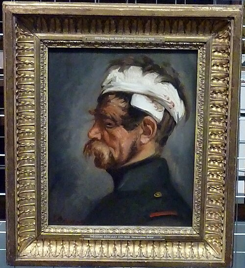 Soldat blessé, 1814, Théodore Géricault
