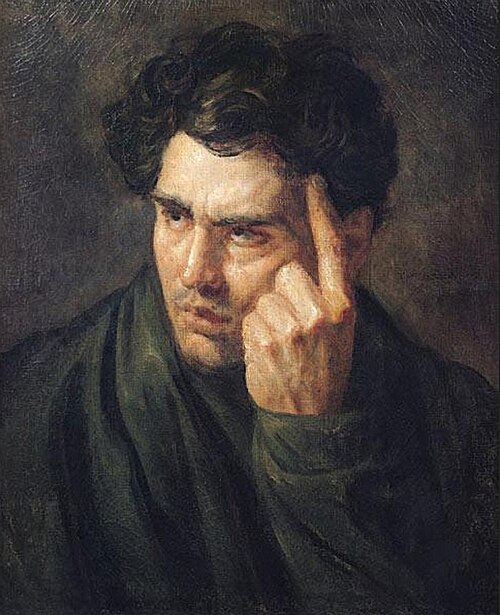 Portrait d'homme, 1825, Théodore Géricault
