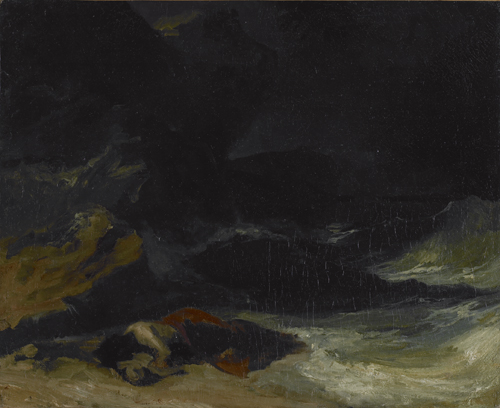 L'épave, 1850, Théodore Géricault