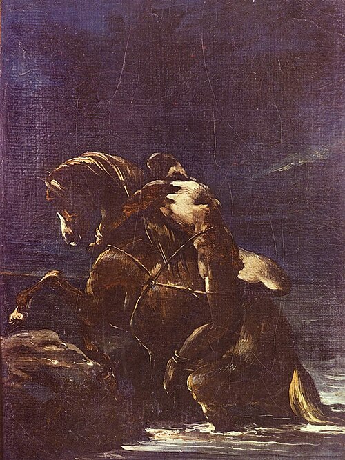 Mazeppa, 1820, Théodore Géricault