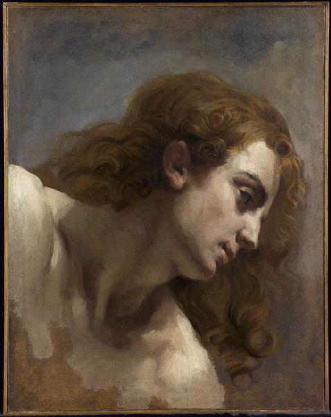 Tête de jeune homme, 1810, Théodore Géricault