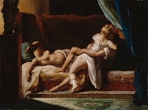 Trois Amants, 1817, Théodore Géricault
