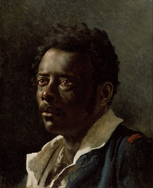 Étude de portrait, 1818, Théodore Géricault