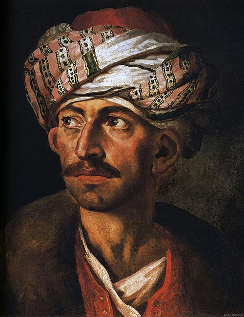 Portrait d'homme en Oriental, 1819, Théodore Géricault