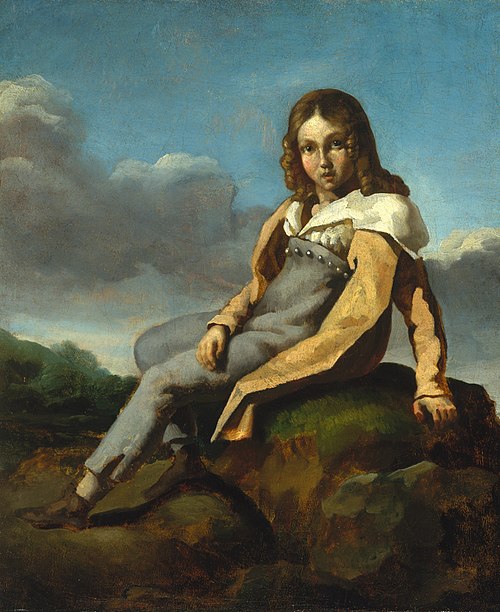 Alfred Dedreux (1810–1860) as a Child, 1819, Théodore Géricault