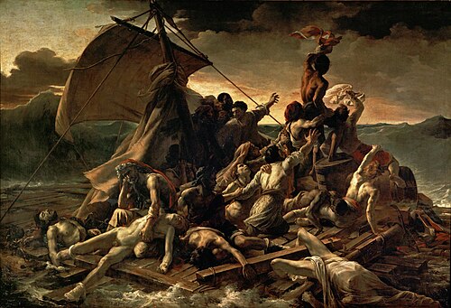 Le Radeau de la Méduse, 1819, Théodore Géricault