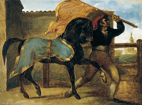 Horse Race, 1816, Théodore Géricault