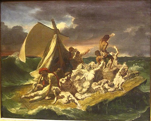Le Radeau de la Méduse, 1818, Théodore Géricault